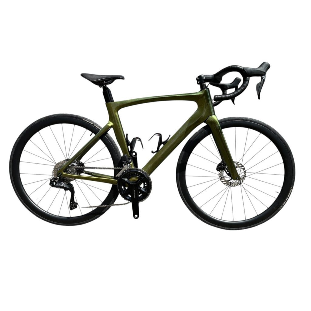 Cerrito CA01 Carbon Rennrad in der Sonderfarbe Glitter Green