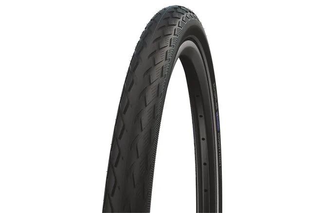Schwalbe Pneu Marathon 700x25C Starr mit Reflexstreifen black
