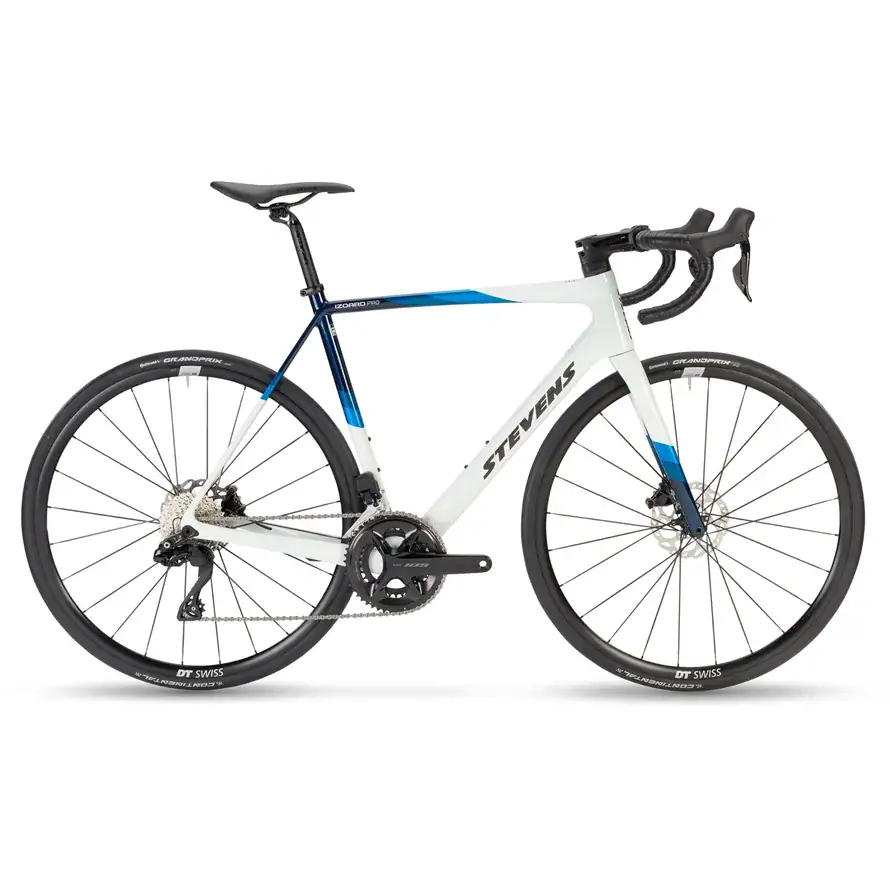 STEVENS Izoard 105 Di2 Carrara White Blue 58cm Carrara White Blue
