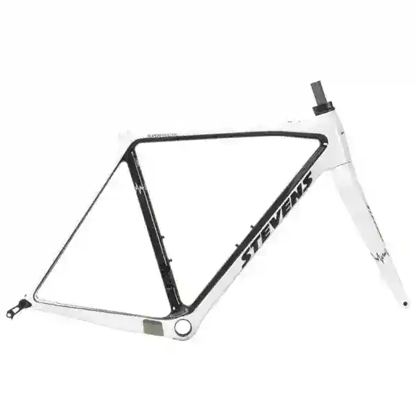 STEVENS Super Prestige Framekit Carrara White Carbon Carrara White Carbon
