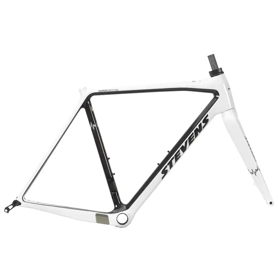 STEVENS Super Prestige Framekit Carrara White Carbon