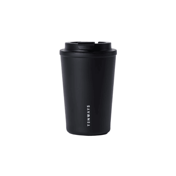 Insulated Travel Coffee Mug (Black)