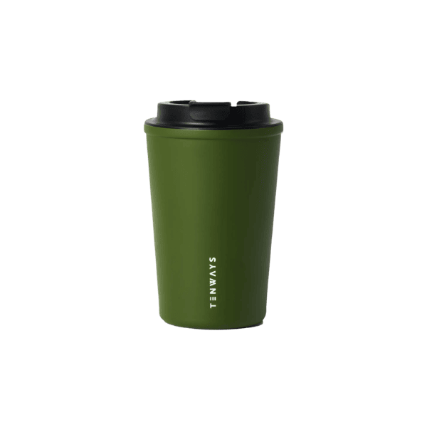 Insulated Travel Coffee Mug (Green)