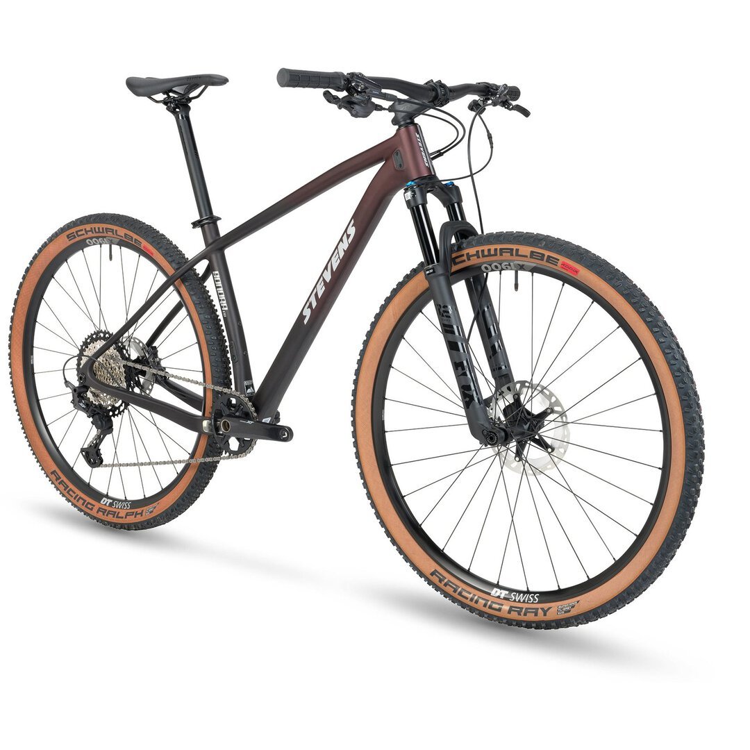 Stevens Sonora ES Dark Red Black Carbon Hardtail