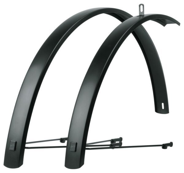 SKS Schutzblechgarnitur Edge AL 56 Aluminium 28" 56mm schwarz matt