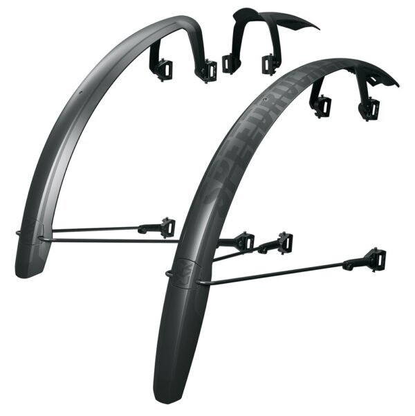SKS Schutzblechgarnitur Speedrocker XL Kunststoff 28" 52mm schwarz